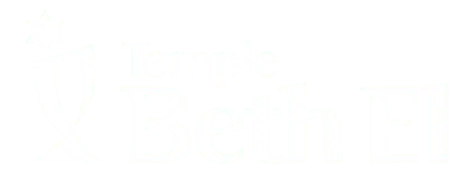 Temple Beth El White Logo