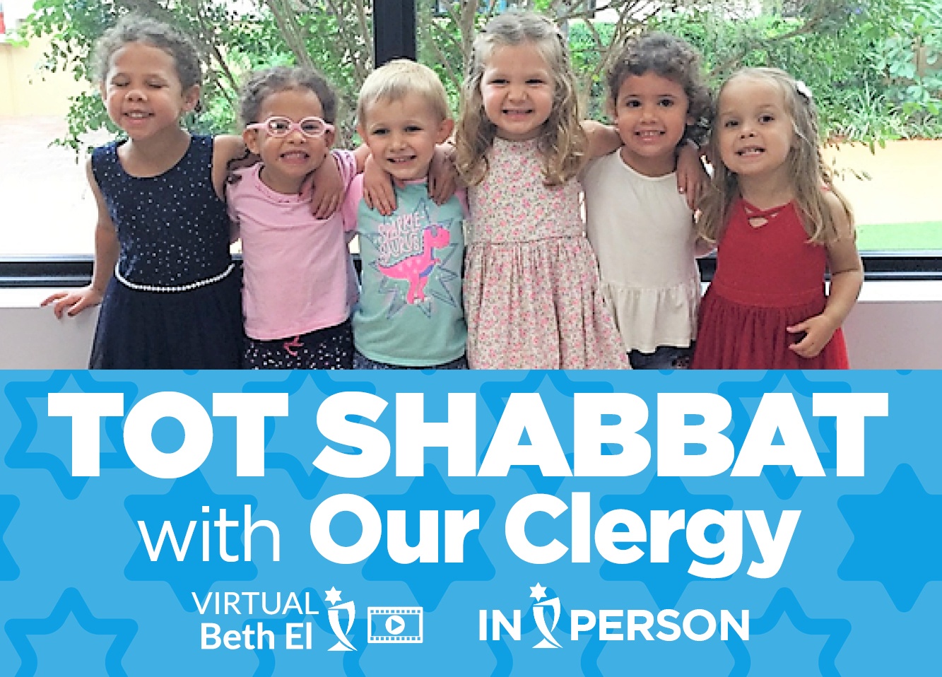 Tot Shabbat event graphic
