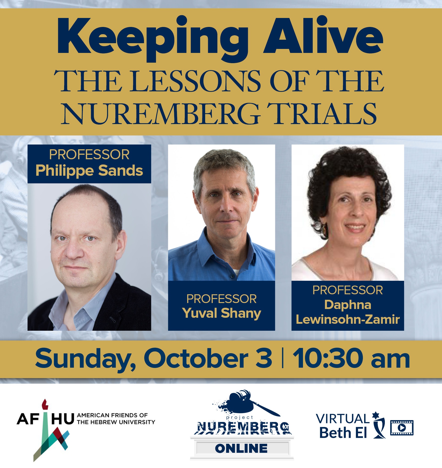 Keeping Alive The Lessons Of The Nuremberg Trials Project Nuremberg
