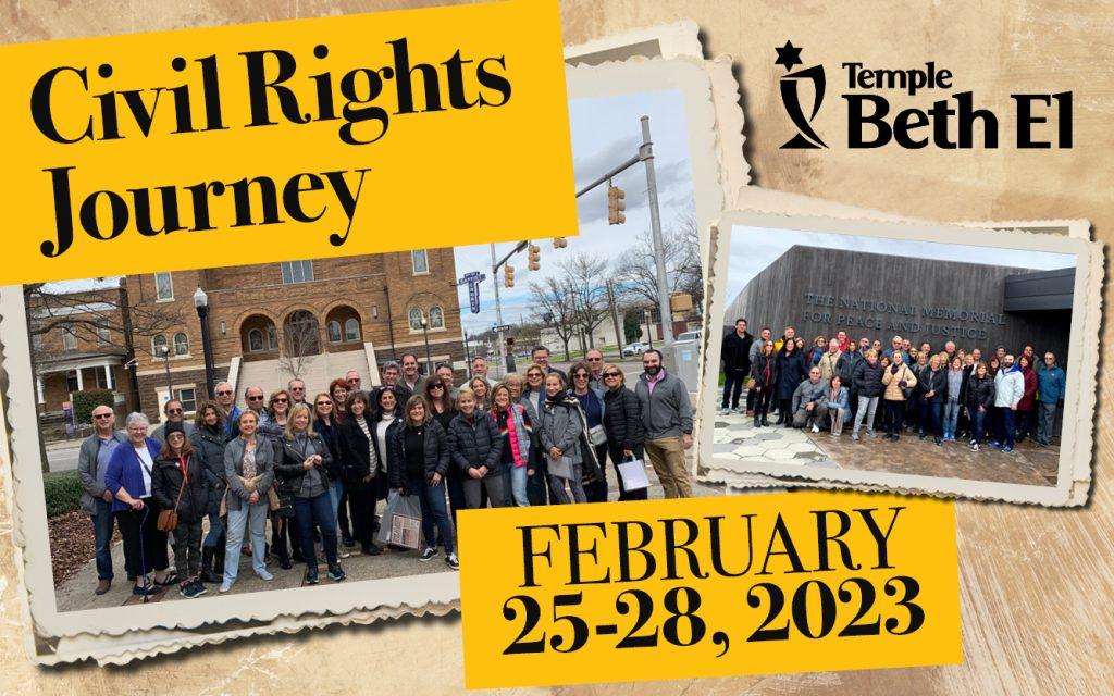 Civil Rights Journey to Georgia and Alabama with Temple Beth El of Boca Raton event graphic
