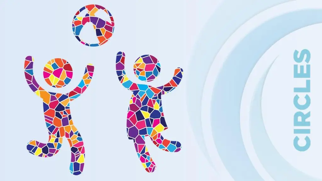 Playdate in Mosaic style created for Temple Beth El; Temple Beth El Circles: Play Pals Circle