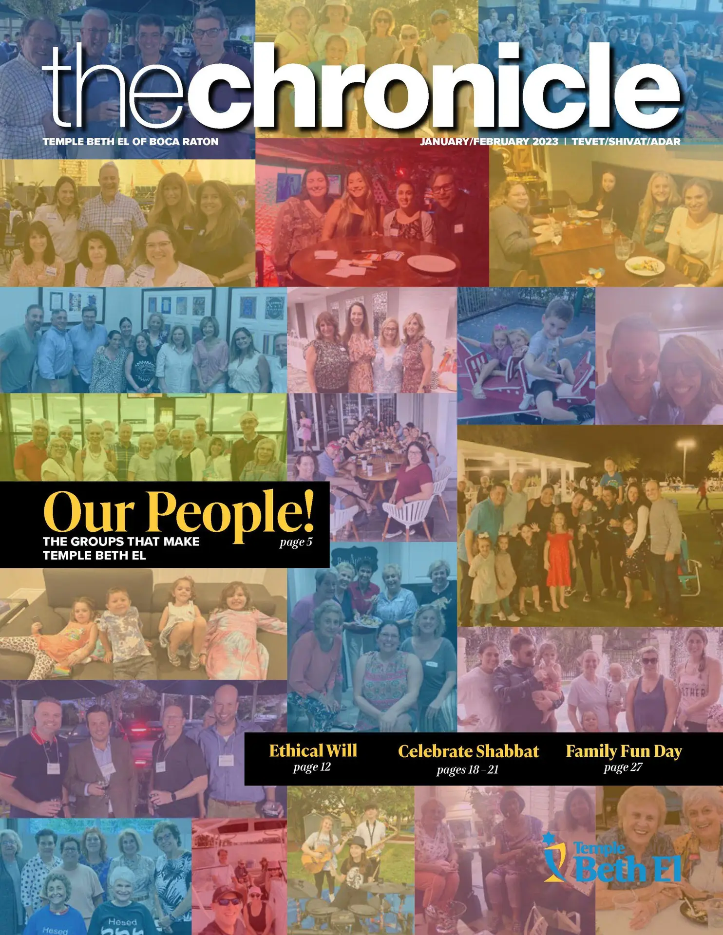 January/February 2023 Chronicle, for Temple Beth El of Boca Raton