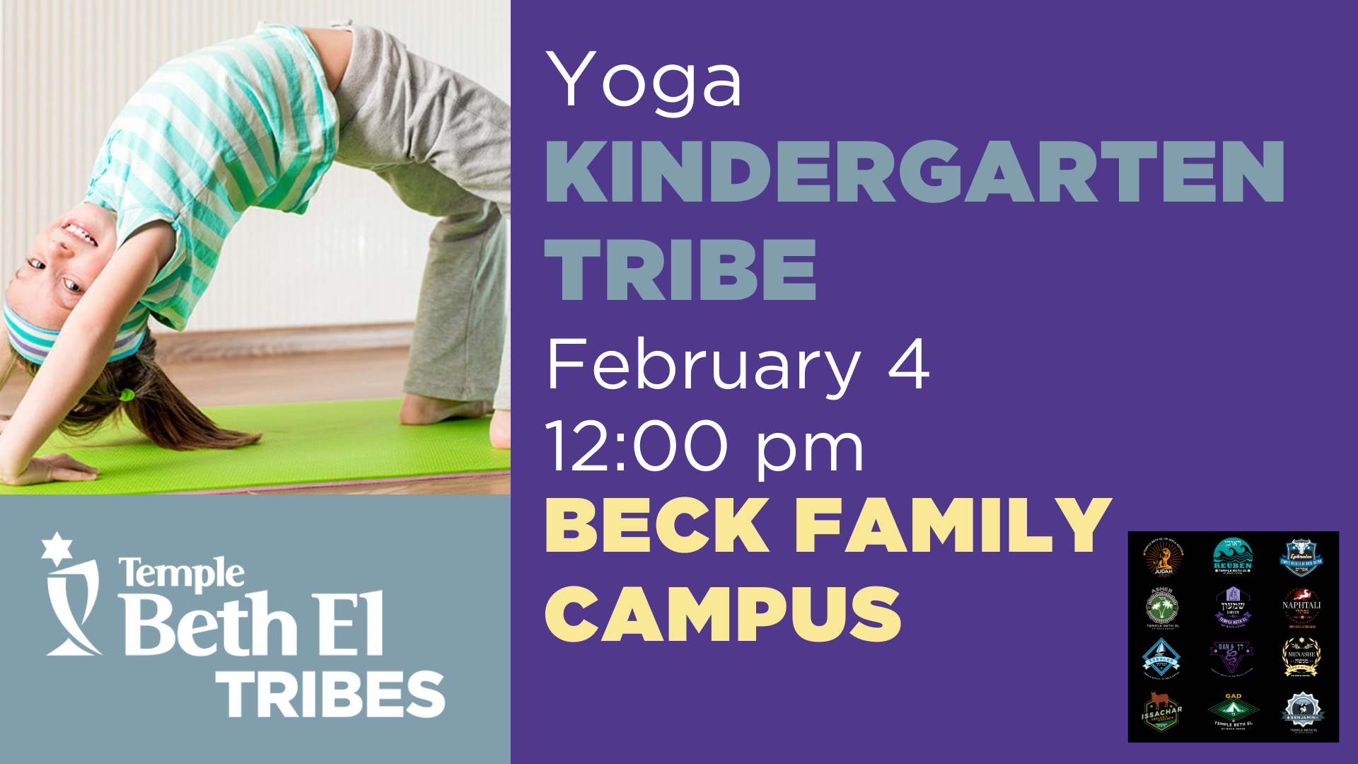 Tribal Gathering - Yoga - Temple Beth El of Boca Raton