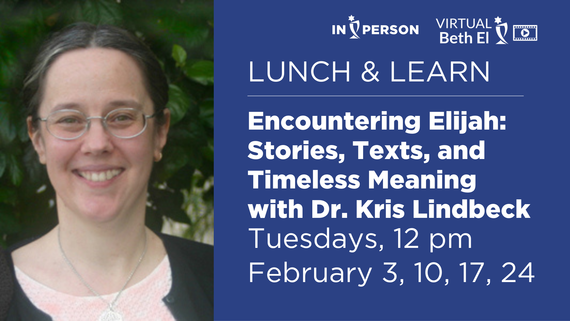 Dr Kris Lindbeck Lunch and Learn February