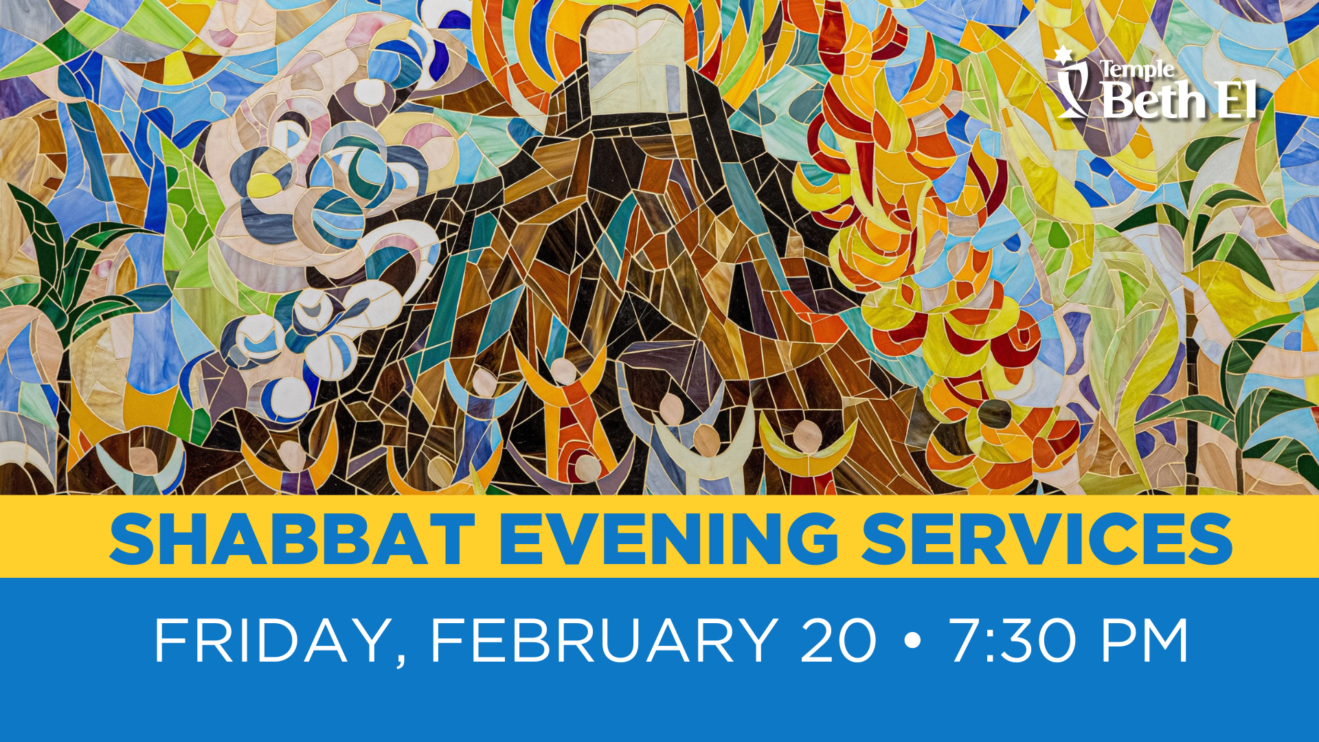 February 20 Shabbat Services