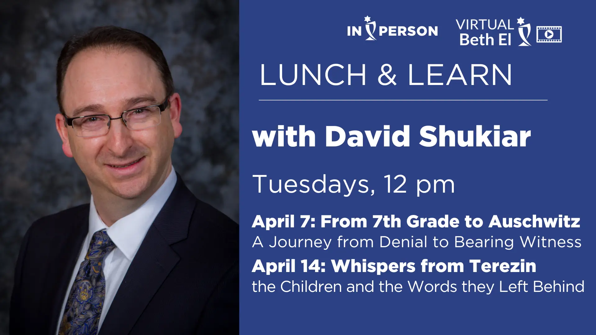 Lunch and Learn David Shukiar