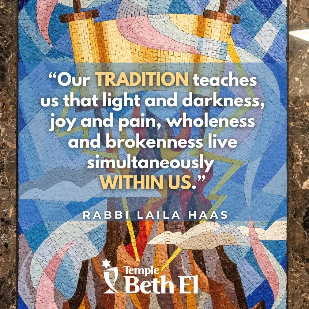 Yield To Joy: Shabbat Message by Rabbi Laila Haas