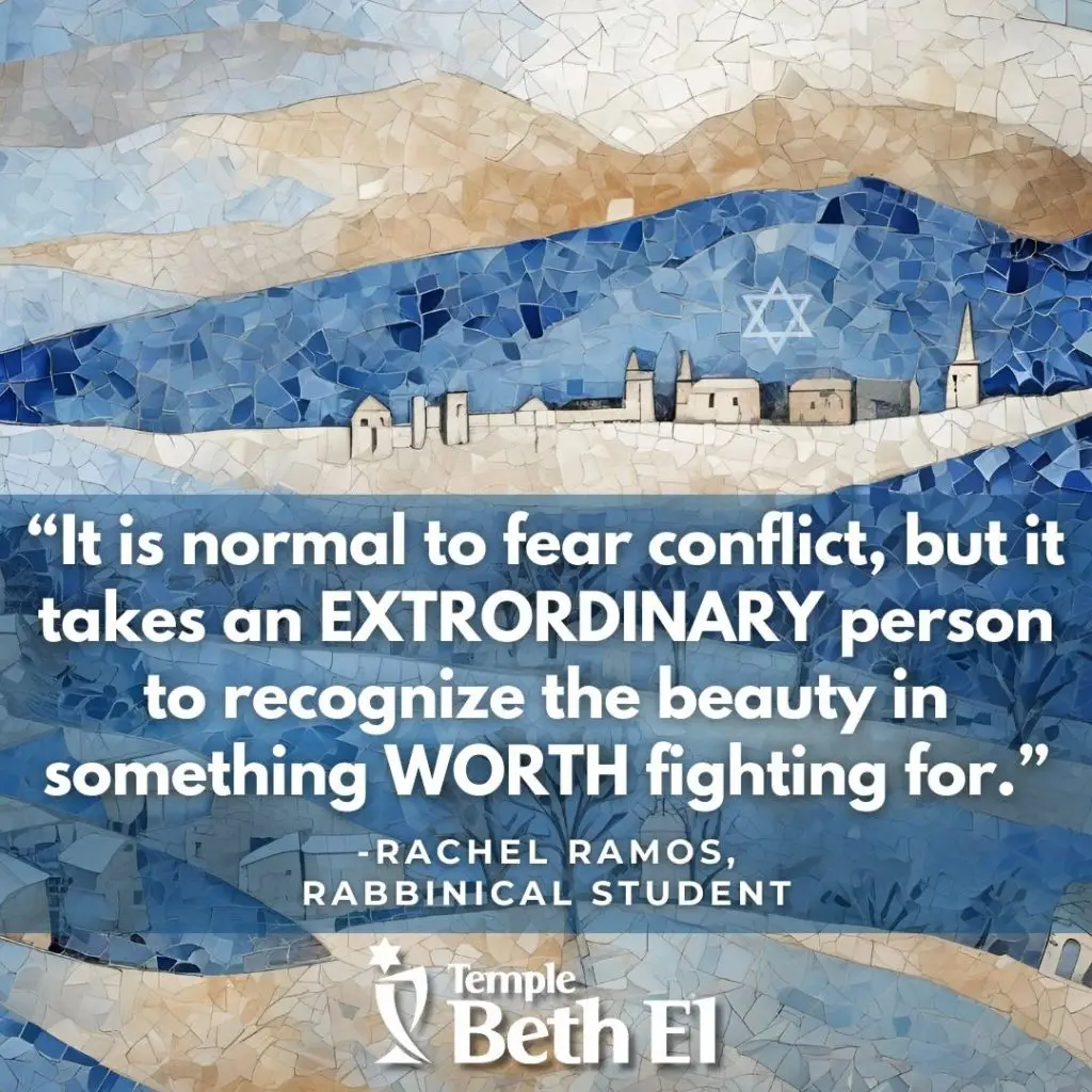 Seeing the Beauty: Shabbat Message from Rachel Ramos