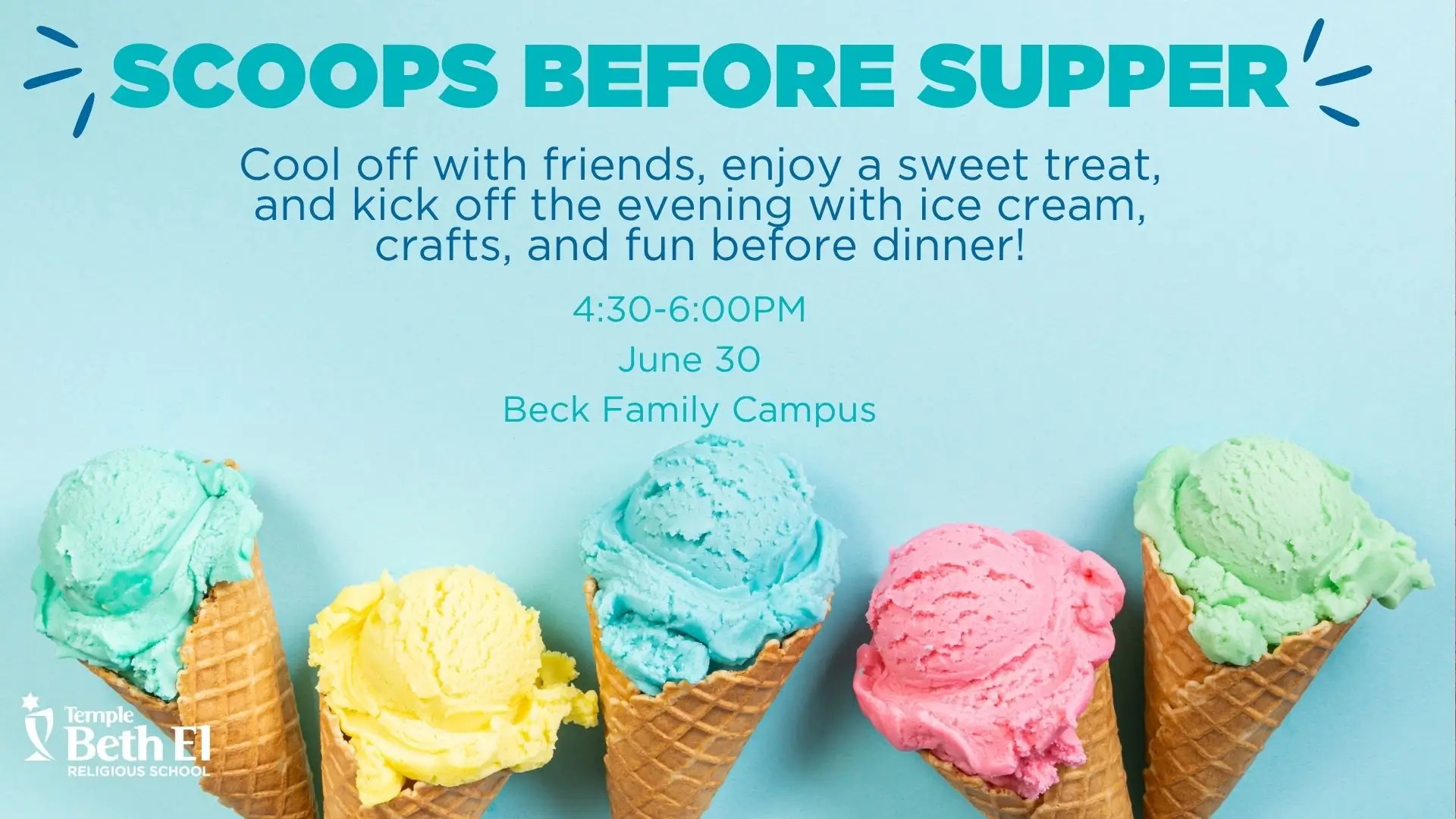 scoops before supper